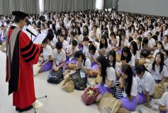 พิธีไหว้ครู คณะบริหารธุรกิจ ประจำปี 2558